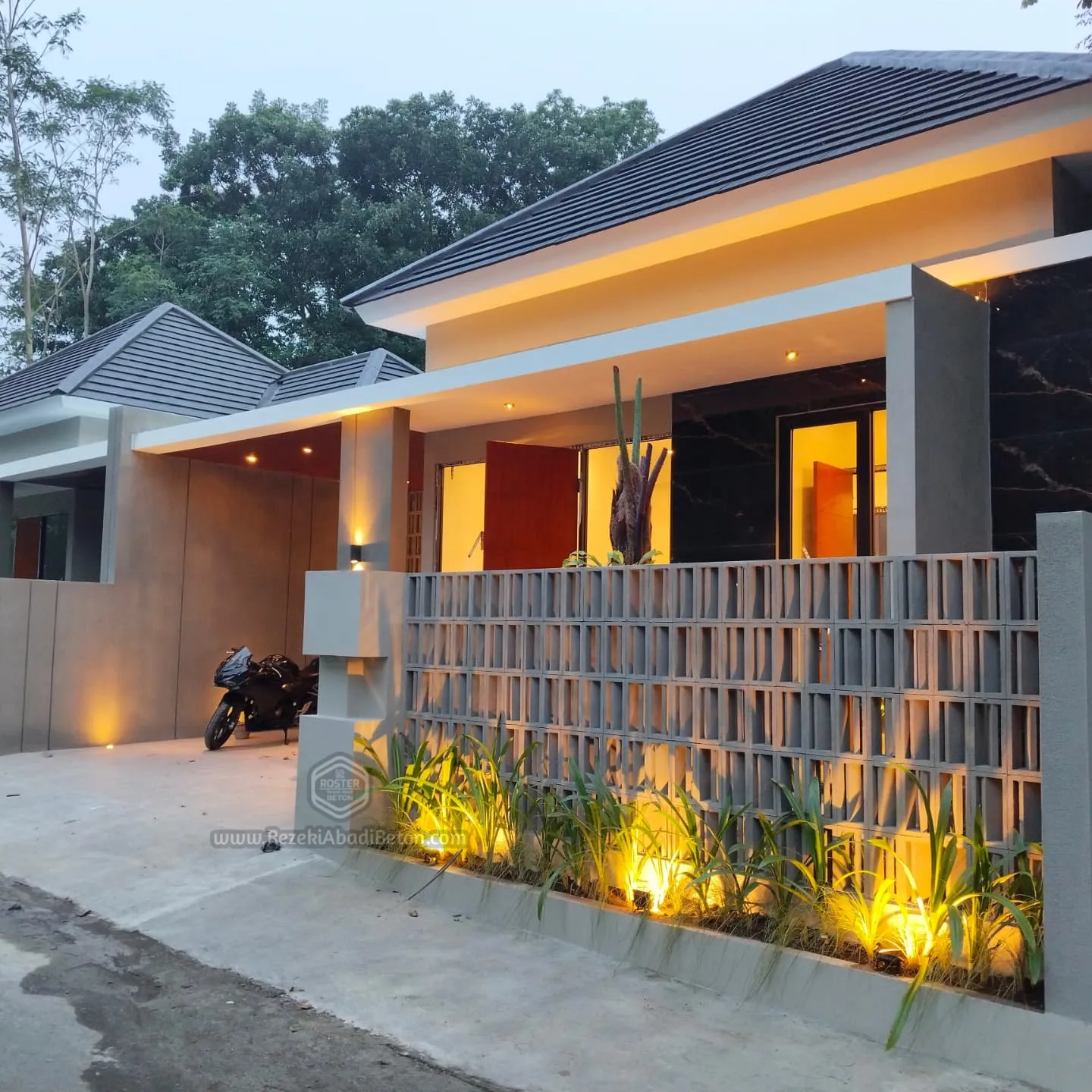 Roster Beton Jalusi yang cocok untuk Ventilasi Maksimal Area Dapur atau Garasi