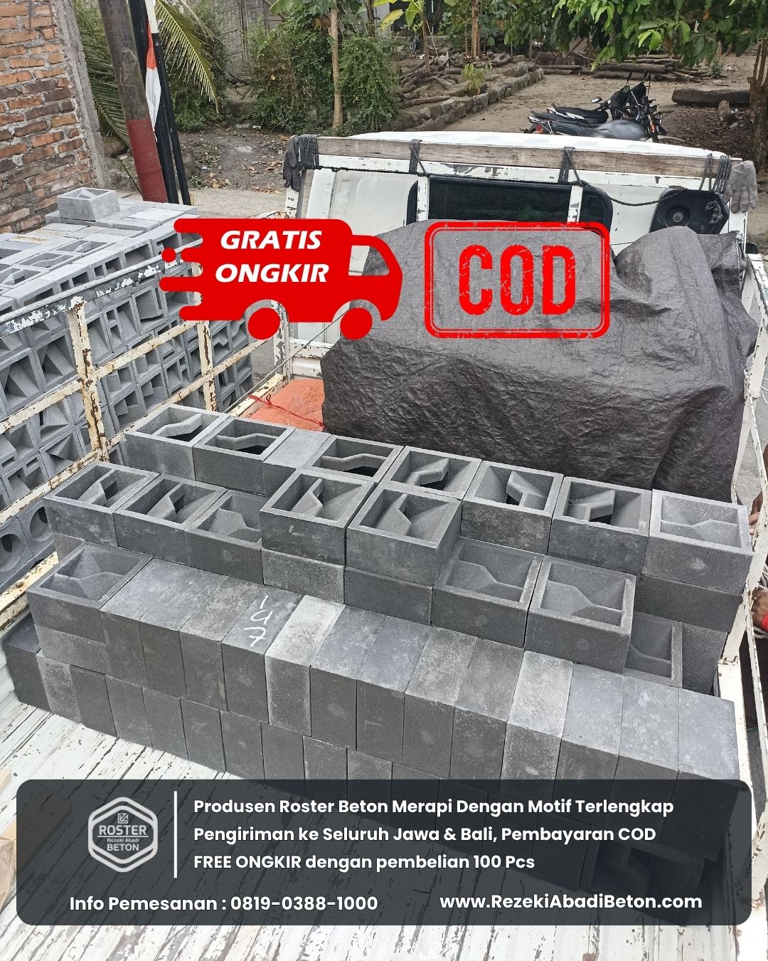 Armada kami siap mengirimkan pesanan Anda ke seluruh Brebes dengan aman.